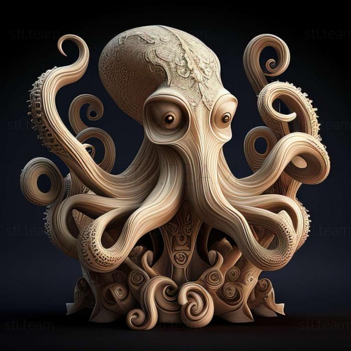 3D model Eumetopus (STL)